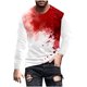 thumbnail image 1 of Blusas y camisas de manga larga y cuello redondo para hombre, camisetas casuales con estampado de moda y cuello redondo, blusas de licra de manga corta para hombre., 1 of 4