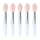 thumbnail image 3 of 5 cepillos de silicona para crema labial, herramientas cosméticas, aplicador de crema labial reutilizable para labios Estilo B Zulema Pincel de labios, 3 of 8