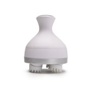 Angle View: Electric Head Massager Multi Function Handheld Stimulating Scalp Massager Waterproof Automatic Hair Scalp Massager with 4 Detachable Massage Heads