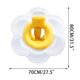 thumbnail image 3 of Anillo de natación con flor solar para niños, anillo de asiento, anillo de asiento inflable para bebé, aro salvavidas Wmkox8yii jkg1941, 3 of 9