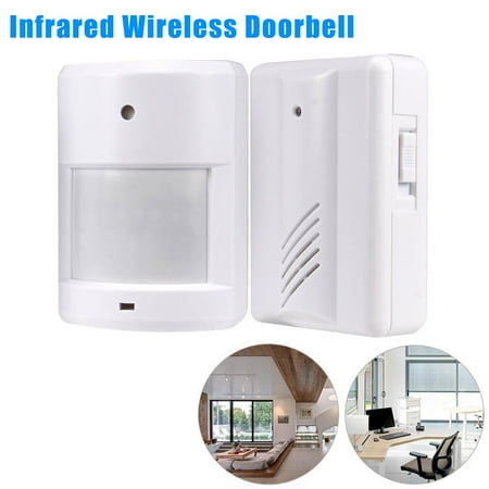 Wireless Probe Driveway (TSV Entry Door Bell Alarm Chime Doorbell Wireless Motion Sensor Detector Split Alarm Infrared Patrol Driveway Alert System (Transmitter &)