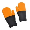 thumbnail image 1 of Guantes de invierno para mujer con suave forro térmico, bonitos y divertidos guantes de ganso: ¡un regalo estupendo! Negro regular, 1 of 9
