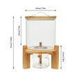 thumbnail image 2 of Cereal Dispenser, Cereal Containers Storage, Cereal Dispenser For Pantry Organization And Storage for Storing Rice, Flour, Nuts, Coffee Beans, 2 of 21