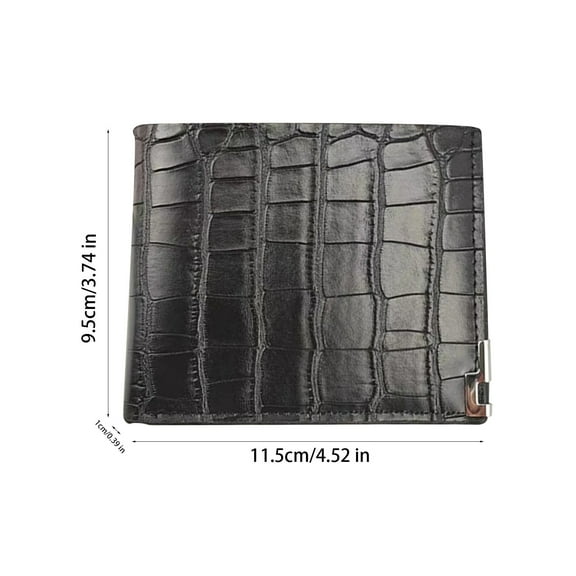 Tainini Pattern Men's Wallet Zipper Change Card Bag Fashionable Men's Horizontal Multi Functional Clip