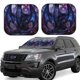 thumbnail image 1 of Balery Fantasy Dragon In Cathedral Parasol para parabrisas de coche de 2 piezas | Parasol plegable para parabrisas delantero de coche para la mayoría de sedanes-Small, 1 of 6