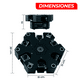 thumbnail image 5 of Efecto Laser Rgb 500mw 360 Smr Pro Charger Dmx, 5 of 5