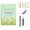 Alphabet Version, variant on Oxinome Copybook, Magic Grooved Practice Copybook, Can Be Reused Handwriting Practice, Handwriting Practice Book with 1 Pcs Pen Holder and 10 Pcs Refills (1set)