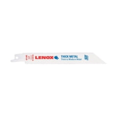 

2PC Lenox Lenox - 20565S614R - 6 in. Bi-Metal Reciprocating Saw Blade 14 TPI - 1/Pack