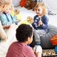 thumbnail image 3 of Handheld Sleigh Bell Jingle Bell with Copper Finger Cymbals Percussion Instrument for Children Birthday Gifts, 3 of 9