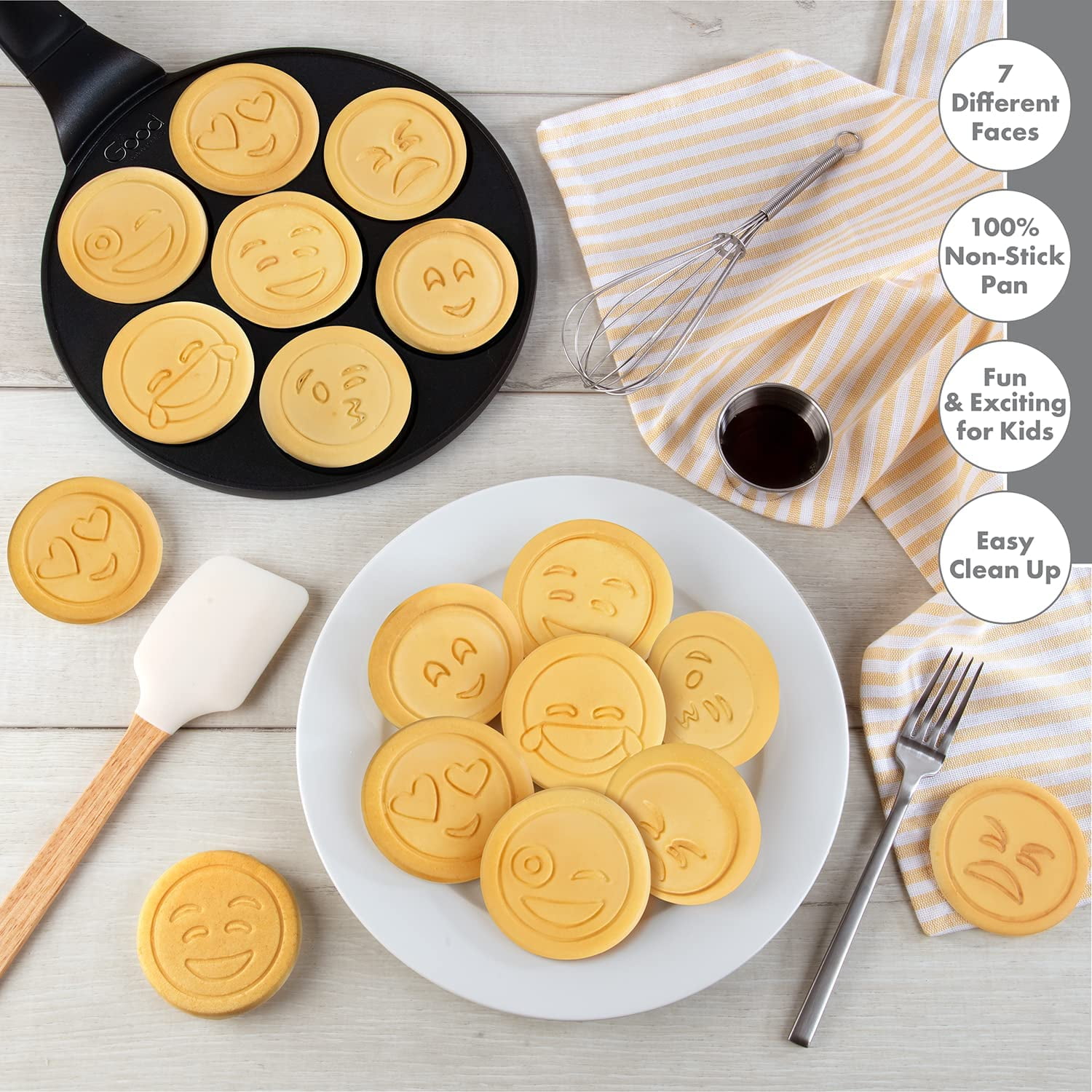 Nordic ware smiley face pancake pan cheap