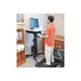 thumbnail image 5 of Ergotron WorkFit-C Single HD - Sit/standing workstation - mobile - rectangular - gray - black base, 5 of 5