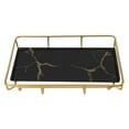 thumbnail image 2 of Bathroom Vanity Tray, Rectangle Bathroom Tray For Counter Anti Slip  Kitchen Tray Countertop Organizer  For  Jewelry Perfume   Dispenser, 2 of 8
