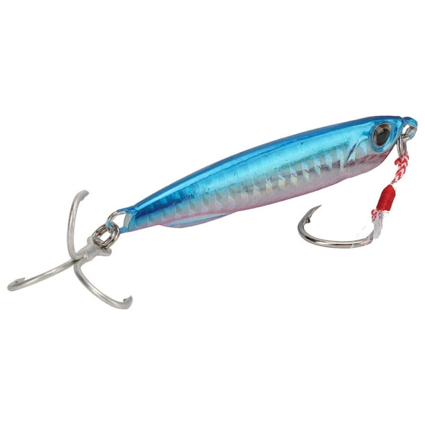 1pc Blue Vib Fishing Lure For Long Casting With Dual Hooks , 53% OFF