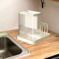 thumbnail image 4 of Modern Kitchen Organizer for Countertop Knife Storage Solution, Beige, 4 of 7