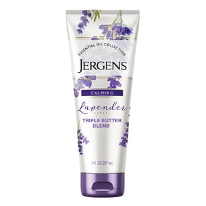 Jergens Lavender Body Butter Moisturizer, 7 oz
