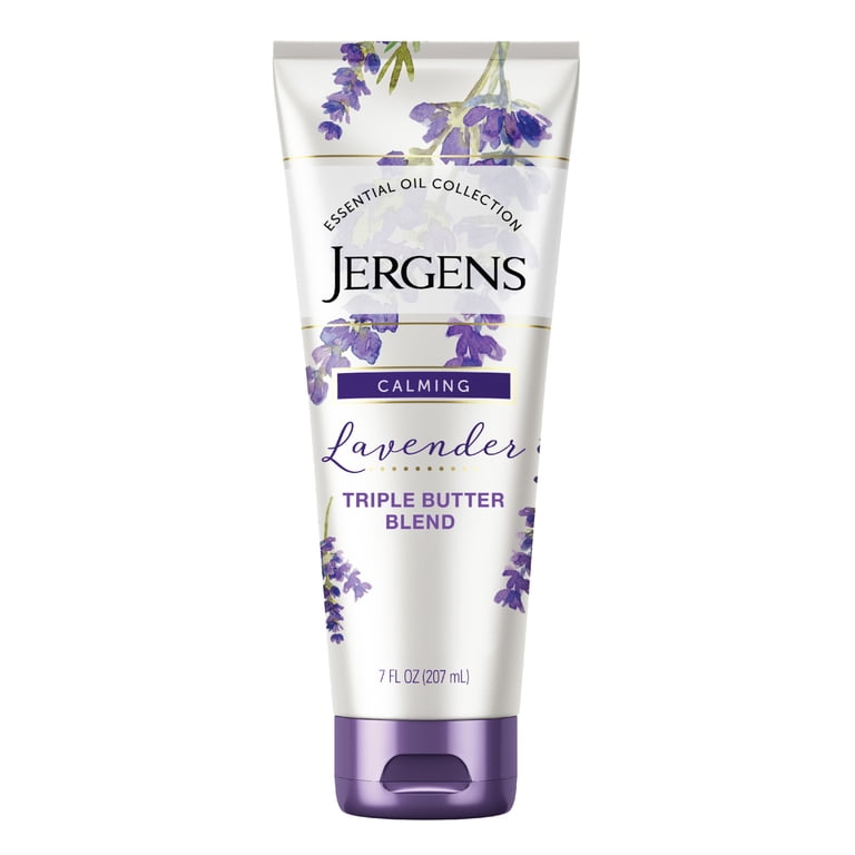 Jergens Lavender Body Butter Moisturizer, 7 oz photo 1