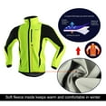 thumbnail image 4 of Winter Warm UP Thermal Softshell Cycling Jacket Windproof, 4 of 7