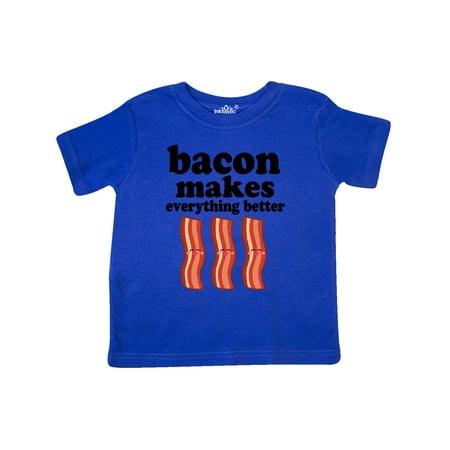 

Inktastic Bacon Makes Everything Better Gift Toddler Boy or Toddler Girl T-Shirt