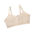 thumbnail image 3 of LRen Training Sports Bras for Girls 7-8 Lightweight Soft Comfy Sports Bra Girls Seamless Sports Bralettes Solid Color Light Padded Yoga Crop Top, 3 of 4
