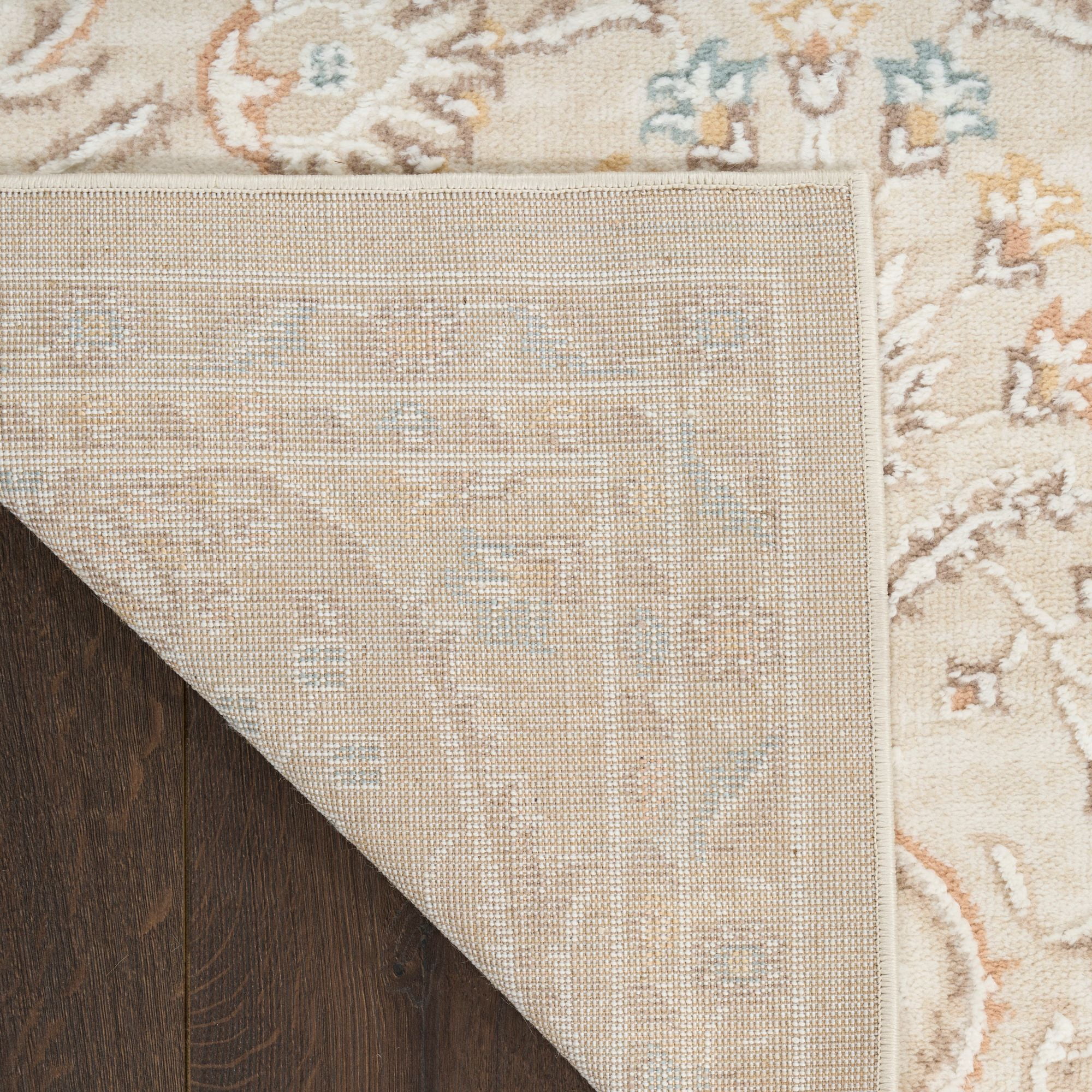 Nourison Isla 7'10" x 9'10" Ivory Vintage Indoor Rug