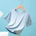 thumbnail image 7 of Tkrady Boys Clothes Spring Summer New Round Neck Casual Solid Color Short Sleeve T Shirt Tops Shorts 2 Piece Set, Sizes 1-9 Years, 7 of 7