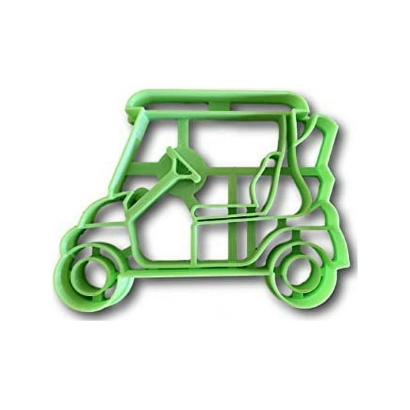 Golf Cart Cookie Cutter- Fast Shipping - Sharp Edges - Exceptional Quality