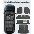 thumbnail image 3 of Alfombrillas personalizadas para Nissan Pathfinder de 7 a 8 plazas para Nissan Pathfinder, 2025, 3 of 9