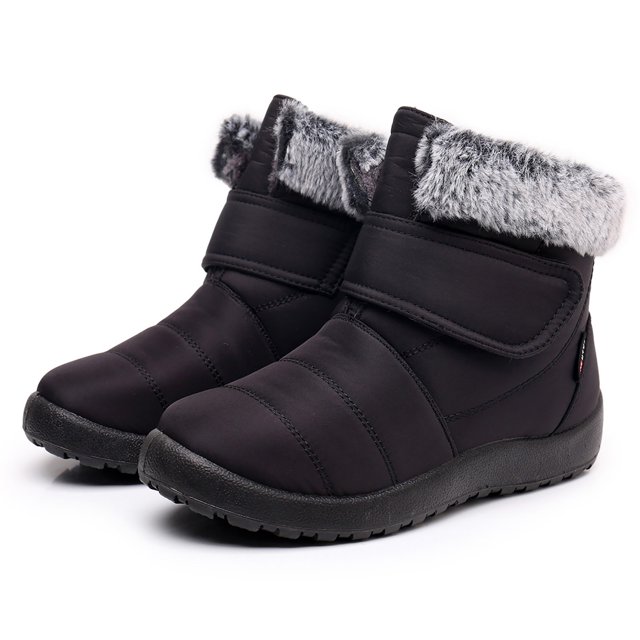 GDREDA Bottes d'Hiver pour Femmes, Bottes de Neige pour Femmes, Bottes de Neige pour Femmes, Bottes d'Hiver pour Femmes, Bottes de Neige pour Femmes, Bottes de Neige Imperméables pour Femmes Noir,40