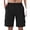 Black, variant on Men's 9" Quick Dry Cargo Shorts Water Resistant Casual Shorts Light Khaki 2XL