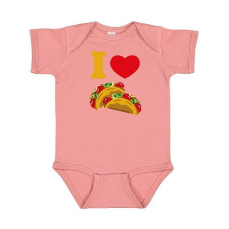 

Inktastic I Love Tacos Gift Baby Boy or Baby Girl Bodysuit
