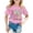 1-Pink447, variant on Kiijoy Toddler Girls 100 Days Of School T Shirt Cute Graphic Short Sleeve Tee, Sizes 2-3