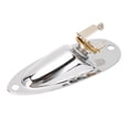 thumbnail image 4 of Metal Boat Style Guitar Input Jack With String Fixators, 6.35mm Jack, For Electric Guitars, 4 of 8