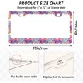 thumbnail image 2 of Color Cartoon Gross License Plate Frame - 2 Pack Universal Stainless Steel License Plate Holder with Screws & Chrome Caps, 2 Holes Car License Plate Cover for US Vehicles Home Decor, 2 of 7