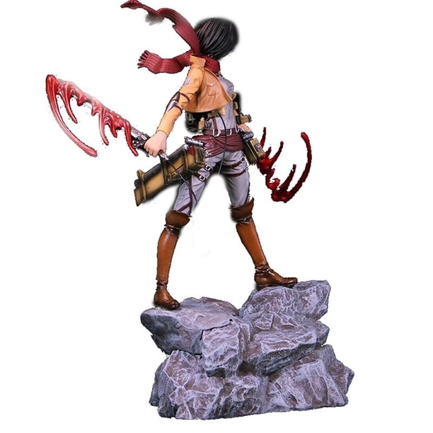 Figura de acción ataque a Titan ARTFX J modelo juguete Rival Shingeki no Kyojin Levi Mikasa Ackerman Eren Jaeger chico regaloBcon caja zhangmengya unisex