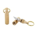 thumbnail image 5 of Multi-Function Brass Keychain Package Opener - Portable Capsule Pendant Knife with Secure Lock | Travel Office Daily Tool, 5 of 6