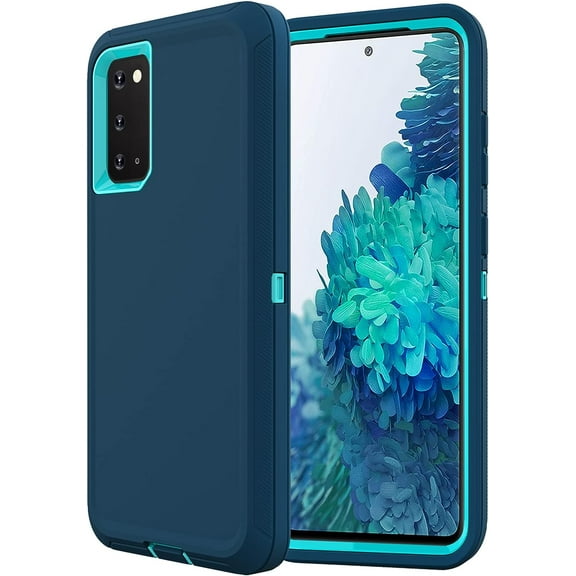 for Samsung Galaxy S20 Case,Shockproof Dropproof Galaxy S20 Case,Heavy Duty Protective for Samsung S20 Case 6.2 Inch (Light blue)