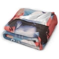 thumbnail image 5 of Flannel Blanket Within Rock Temptation Band Throws Blankets Super Soft Fleece Air Conditioning Blankets for All Season 80"x60", 5 of 9