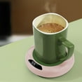 thumbnail image 4 of Vacemry Under $5 Smart USB Beverage Warmer, Temperature Control Cup Heating Pad, Desktop Drink Warmer for Office, Smart Heating Plate for Mugs, 4 of 6