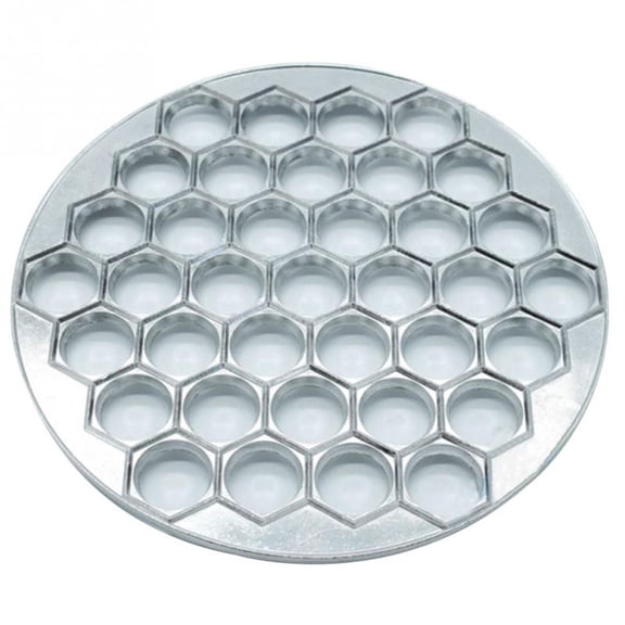 LUDLZ Dumpling Mold Aluminum Alloy 37-Cavity Easy to Use Pasta Molds & Dumpling Mold & Stamp