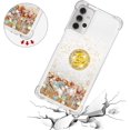 thumbnail image 5 of for Samsung Galaxy A32 5G 6.5" Case,Creativity Clear Quicksand Glitter Flowing Liquid Floating Soft TPU Case w/Stand Bling Diamond Sparkle Phone Cover for Samsung Galaxy A32  Colorful Gold, 5 of 14