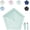 Mint Green, variant on Mini Umbrella for Travel, Japan Pencil Umbrella Ultra Light Compact Folding Pocket Parasol, Upf 50+ Sun Protection Rain Shade Small Portable for Backpack Handbag Beach Commute Outdoor