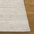 thumbnail image 3 of SAFAVIEH Pine Jeremy Solid Area Rug, Ivory/Light Grey, 5' x 8', 3 of 10
