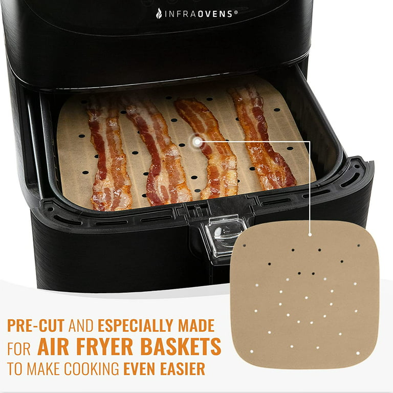 AIEVE 200 Pcs Air Fryer Liners for XL Air Fryer Ovens, 11x12 inches Nonstick