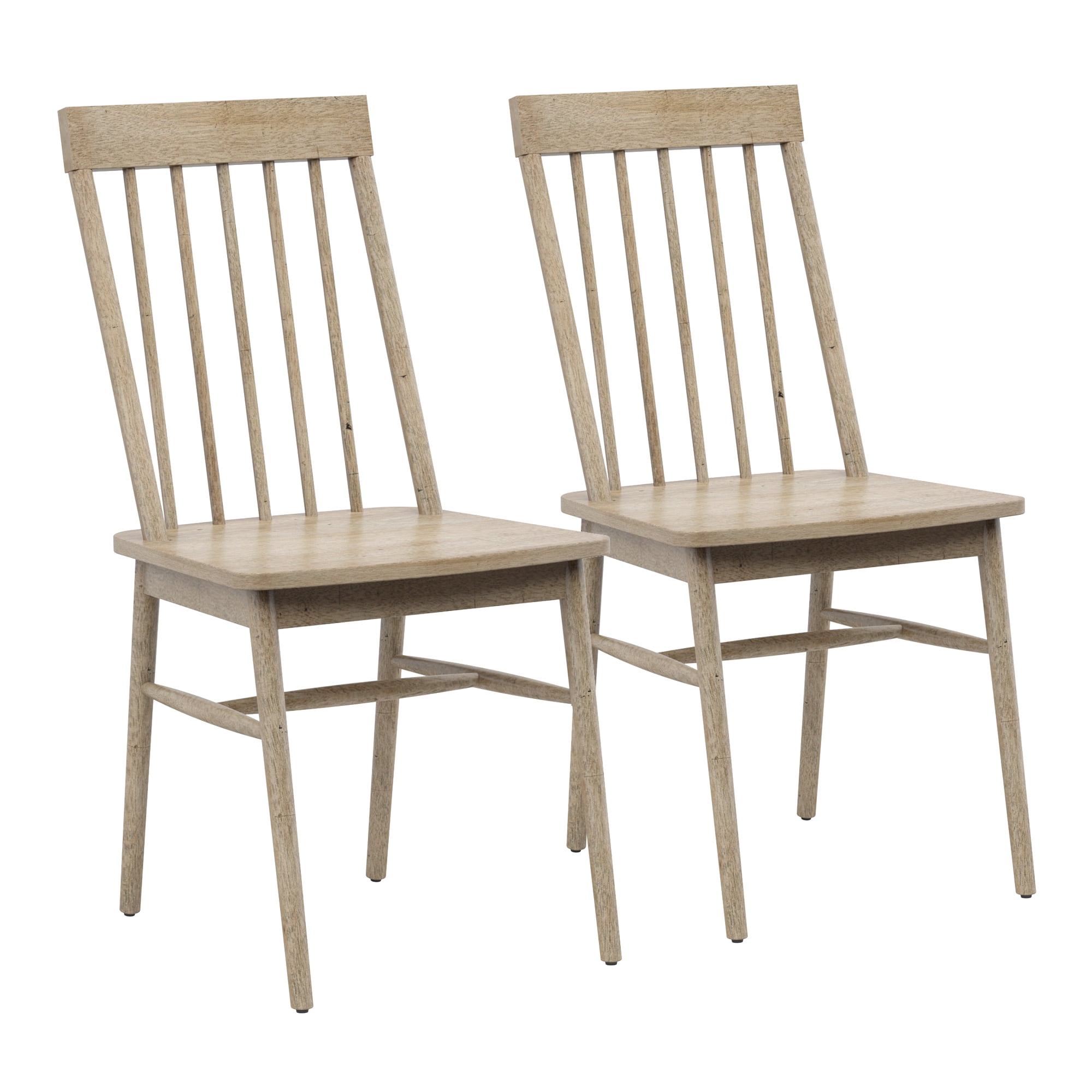 Traditional Dining Chairs, Set of 2