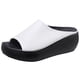 thumbnail image 4 of Sandalias Plataforma JShteea cuña para Mujer Viajes Al Aire Libre blanco 39, 4 of 9
