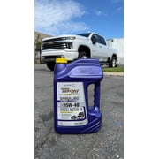 Royal Purple Duralec Super 15W-40 Diesel Motor Oil, Diesel Vehicles, 7.7 lbs, 1 Gallon