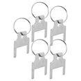 thumbnail image 2 of Miangastore 5pcs 770301 Paper Towel Dispenser Keys With Key Rings Compatible With Universal Paper Towel And Toilet Tissue Dispensers, 2 of 9