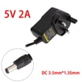 thumbnail image 3 of 1 adaptador de fuente de alimentación conmutada de 5 V, 2 A, CA a CC, 3,5 mm x 0,35 mm, 3 of 6