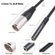 thumbnail image 3 of 4 uds. Convertidor hembra a XLR macho de 3,5 mm hembra a cable macho XLR de 3 pines para micrófono, 3 of 4