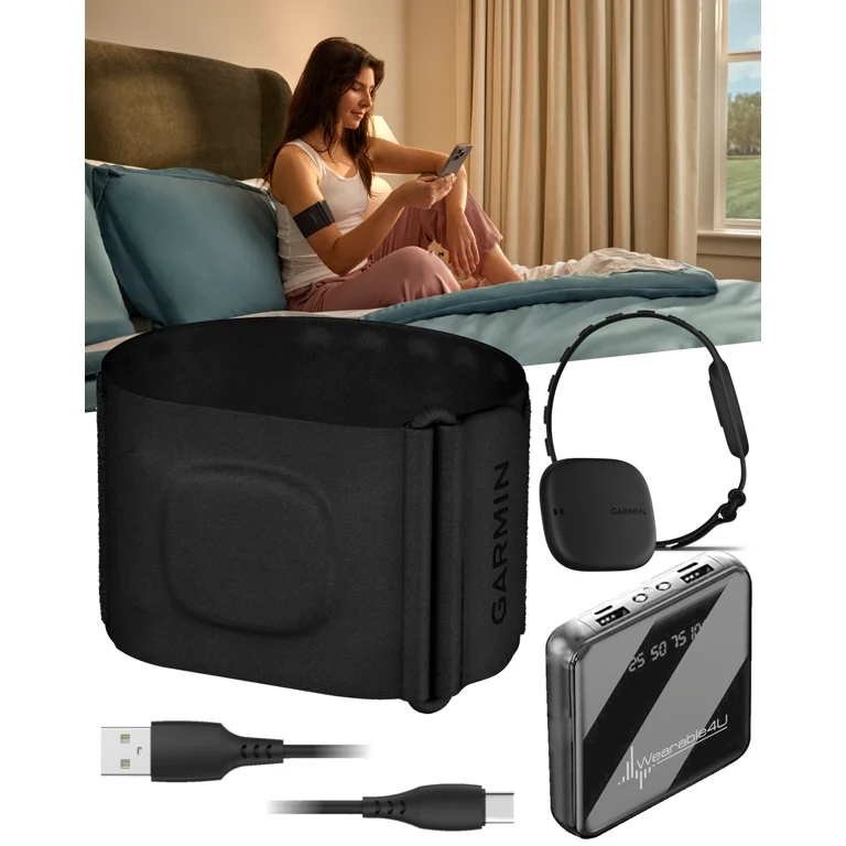Garmin Index Sleep Monitor (S/M) – Smart Sleep Band with Advanced